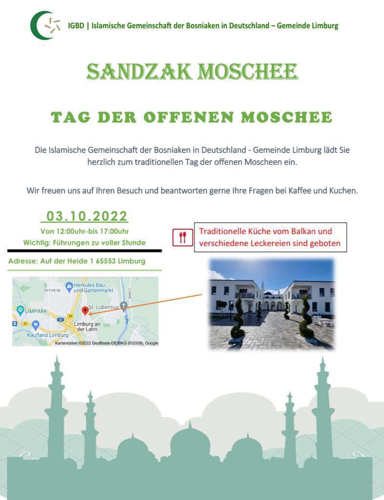 Tag der offenen Moschee 2022 - Zum Artikel: Tag der offenen Moschee
