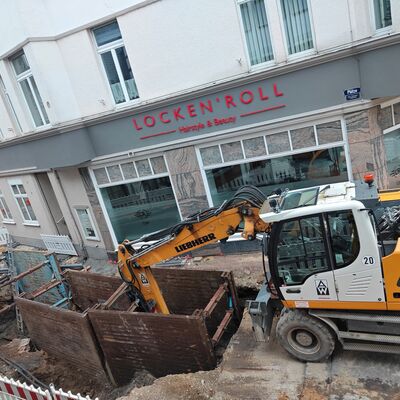 Tiefbauarbeiten Grabenstra&szlig;e - Zum Artikel: Kanalarbeiten in der Grabenstra&szlig;e bis Mitte April