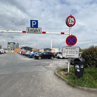 Sperrung Marktplatz - Zum Artikel: Sperrung des Marktplatzes aufgrund des Street Food Festivals