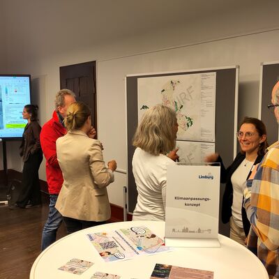 Klimaanpassungsveranstaltung April 26 - Zum Artikel: Klimaanpassung in Limburg: Stadt informierte &uuml;ber Projektst&auml;nde und Beteiligungsm&ouml;glichkeiten