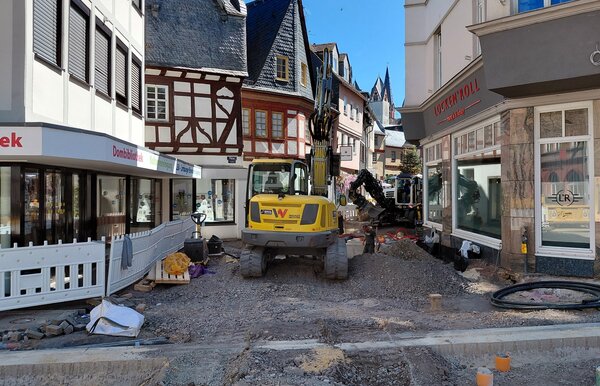 Baustelle Pl&ouml;tze - Zum Artikel: Schutz f&uuml;r Dom- und Bischofsplatz in Limburg