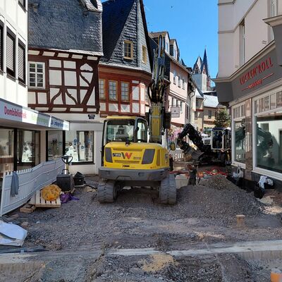 Baustelle Pl&ouml;tze - Zum Artikel: Schutz f&uuml;r Dom- und Bischofsplatz in Limburg