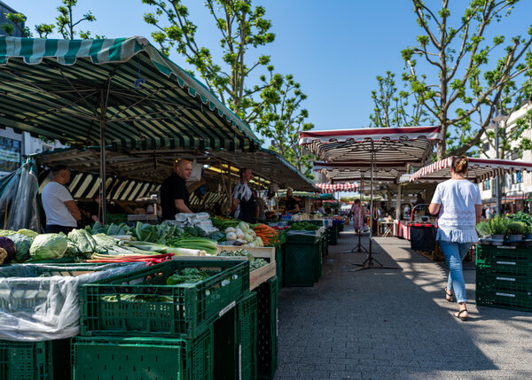 Wochenmarkt - Zum Artikel: Kooperation soll Limburger Wochenmarkt dauerhaft sichern