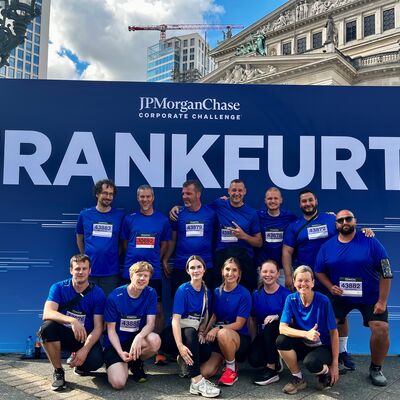 JPMorganChase Corporate Challenge - Zum Artikel: Team Stadtverwaltung &raquo;finisht&laquo; bei der JPMorganChase Corporate Challenge