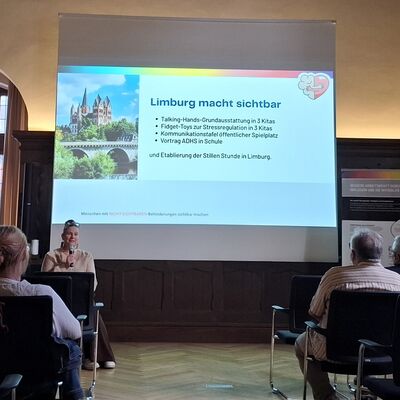 Informationsvortrag - Zum Artikel: Limburg macht sichtbar: Informationsabend setzt Impulse f&uuml;r mehr Verst&auml;ndnis und Teilhabe
