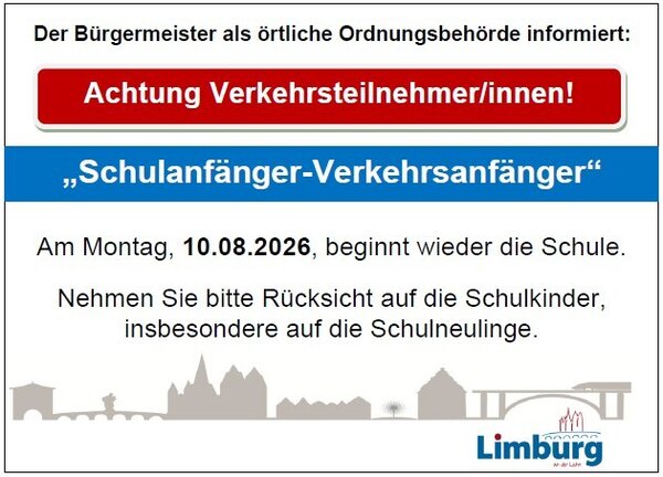 Schulanfang - Zum Artikel: Achtung, Schulanfang!