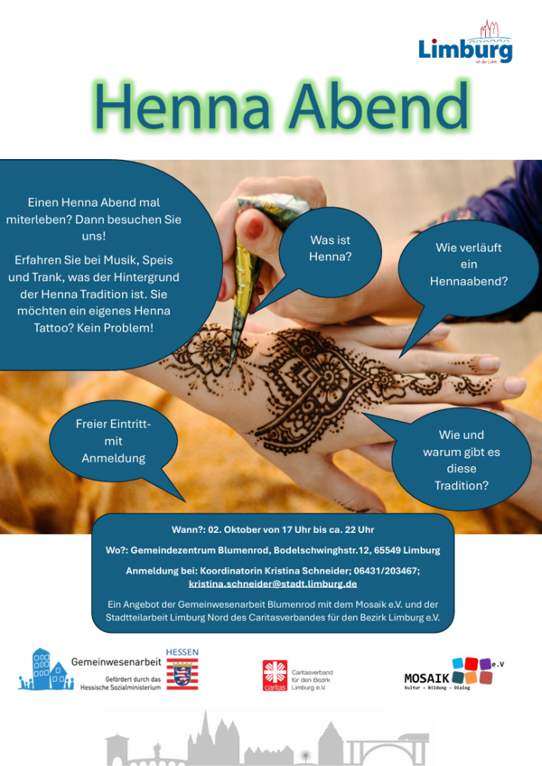 Bild mit ausf&uuml;hrlicher Beschreibung vergr&ouml;&szlig;ern: Henna Abend 02.10.26