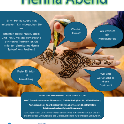 Interner Link zur Veranstaltung: Henna Abend