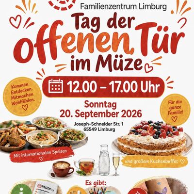 Interner Link zur Veranstaltung: Tag der Offenen T&uuml;r im Familienzentrum M&uuml;ze e. V.
