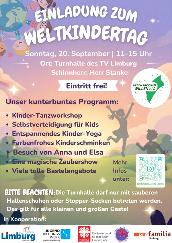 Weltkindertag - Zum Artikel: Weltkindertag in Limburg: Ein buntes Fest f&uuml;r Kinder und ihre Rechte