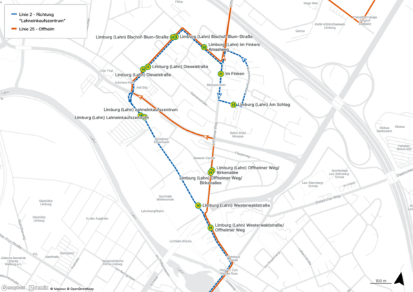Baustelleninfo - Zum Artikel: &Auml;nderungen im Stadtlinienverkehr wegen Bauarbeiten im Offheimer Weg